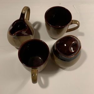 𝅺SANGO nova brown coffee set- 5 piece